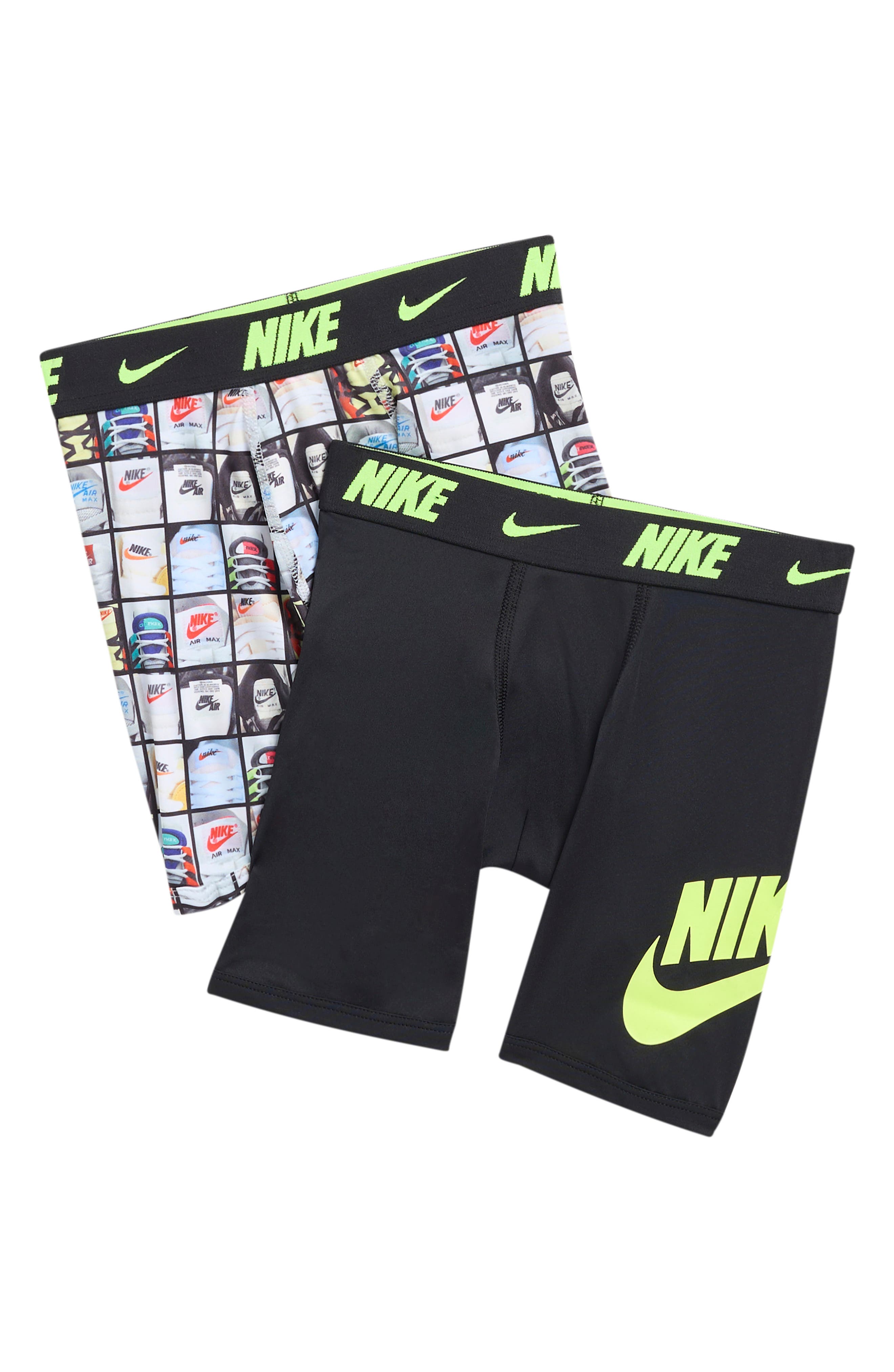 Kids' 2-Pack Assorted Printed Boxer Briefs