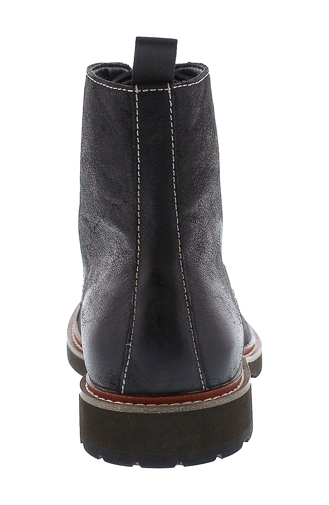 English Laundry Wolcott Cap Toe Mixed Media Boot, Alternate, color, 