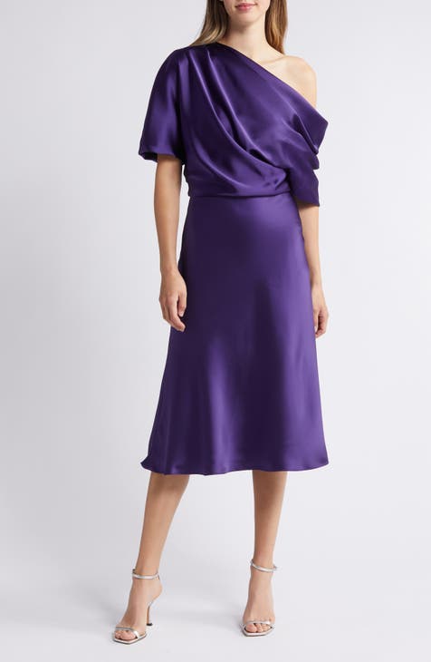 Purple Plus Size Midi Dresses Nordstrom