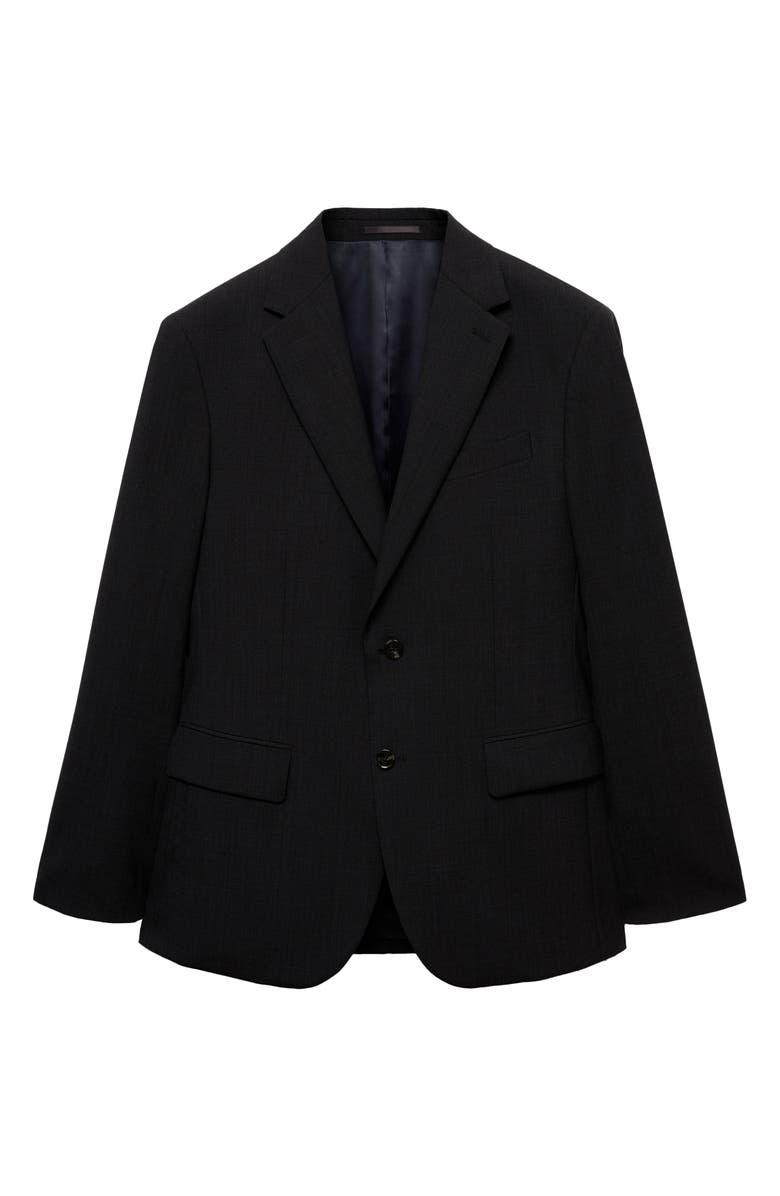 MANGO Slim Fit Virgin Wool Suit Blazer, Alternate, color, 