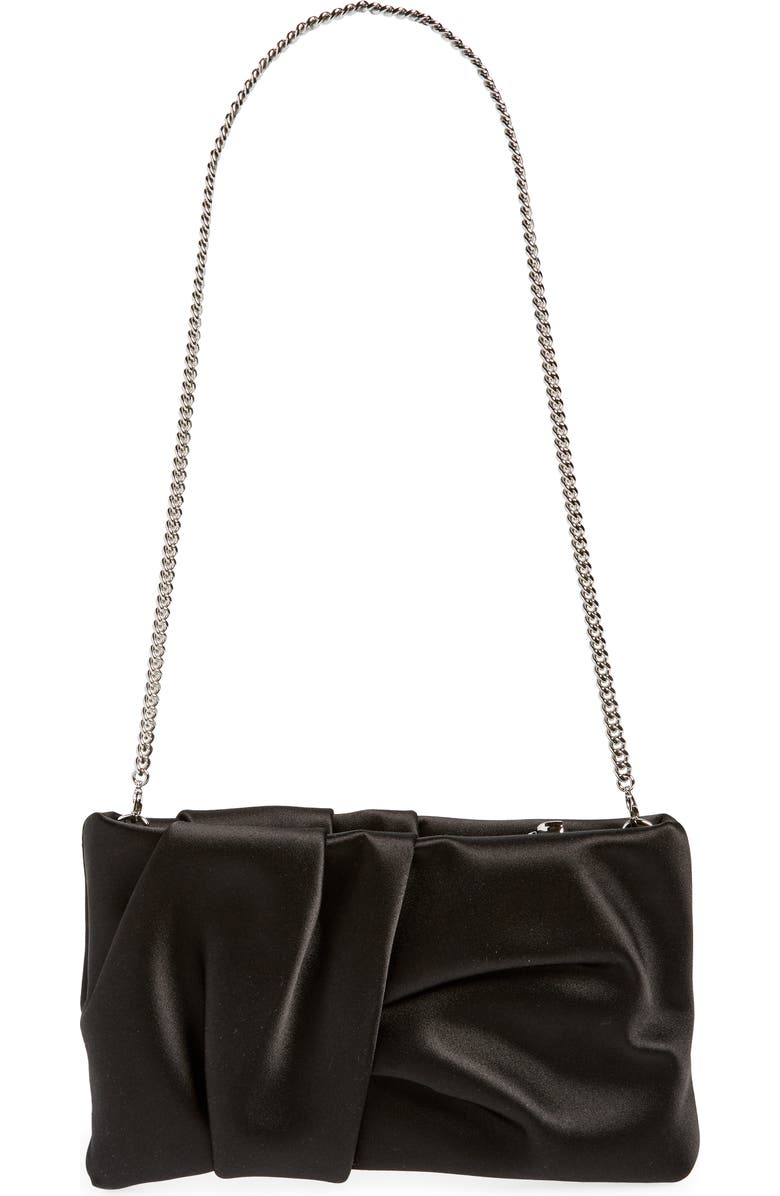 Jimmy Choo Bonny Satin Clutch, Alternate, color,