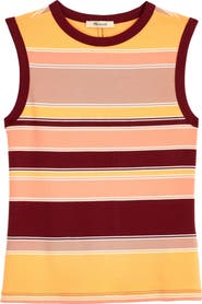 Madewell The '90s Compact Cotton Shell Tank
