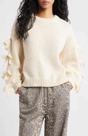 Lover Tie Sleeve Sweater