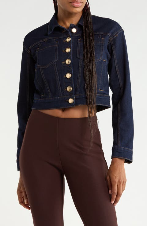 Cropped Denim Jacket