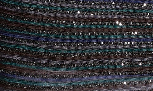 Missoni Sleeveless Long Dress Boat Neck Dresses Multicolor In Gray