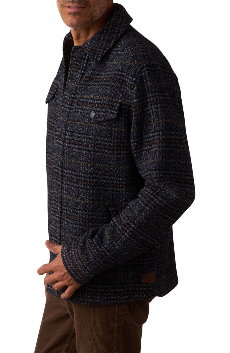The Normal Brand Legend Jacket, Alternate, color, Navy Plaid