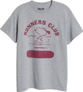 Junk Food Peanuts® Runners Club Cotton Graphic T-Shirt
