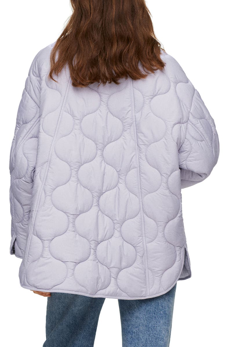 MANGO Quilted Jacket, Alternate, color, 