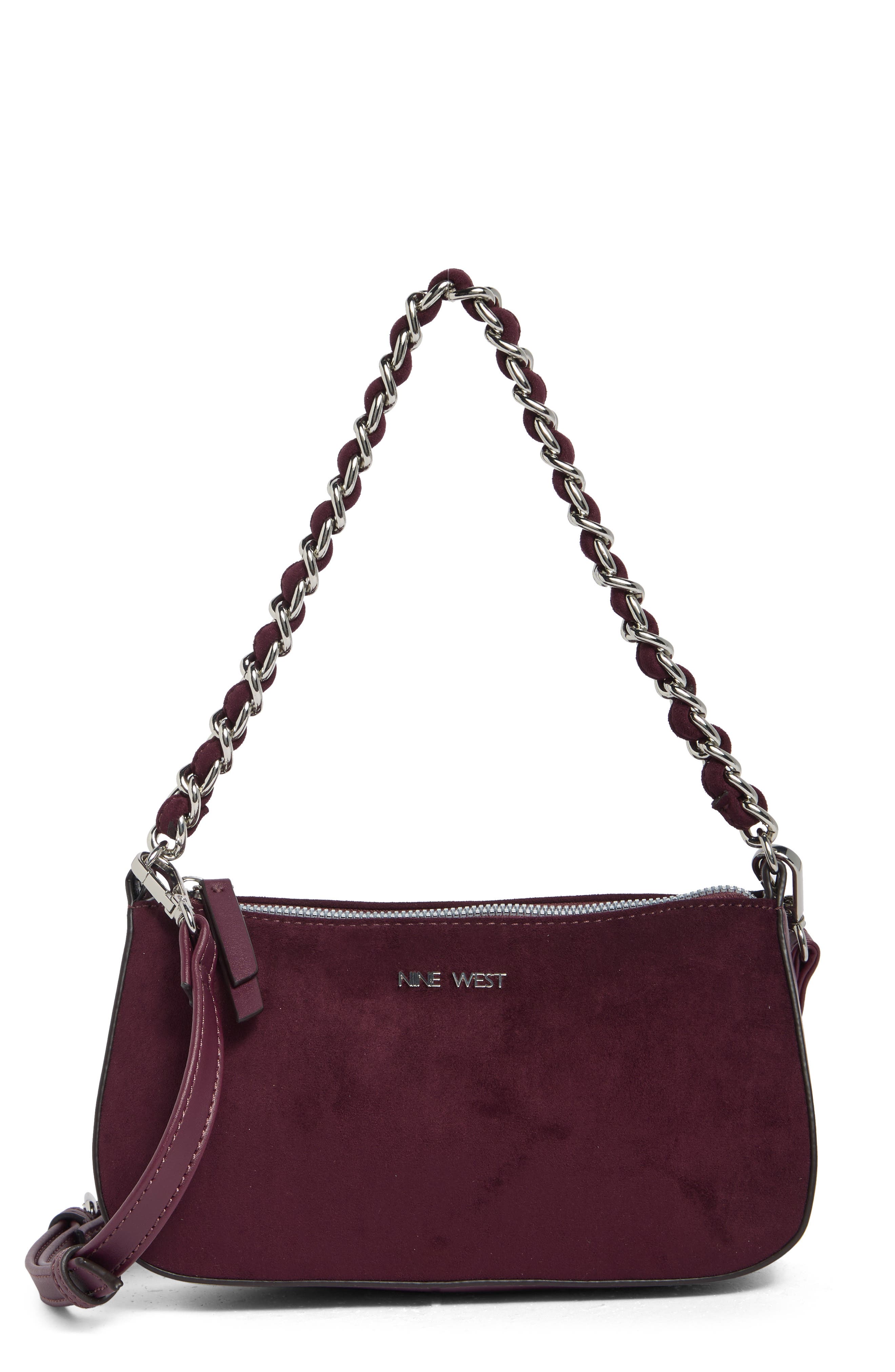 Jace Shoulder Bag, Main, color, BOYSENBERRY