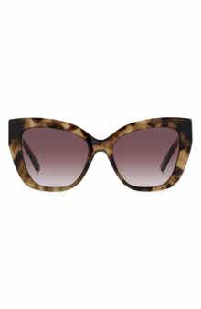 bexley 54mm gradient cat eye sunglasses