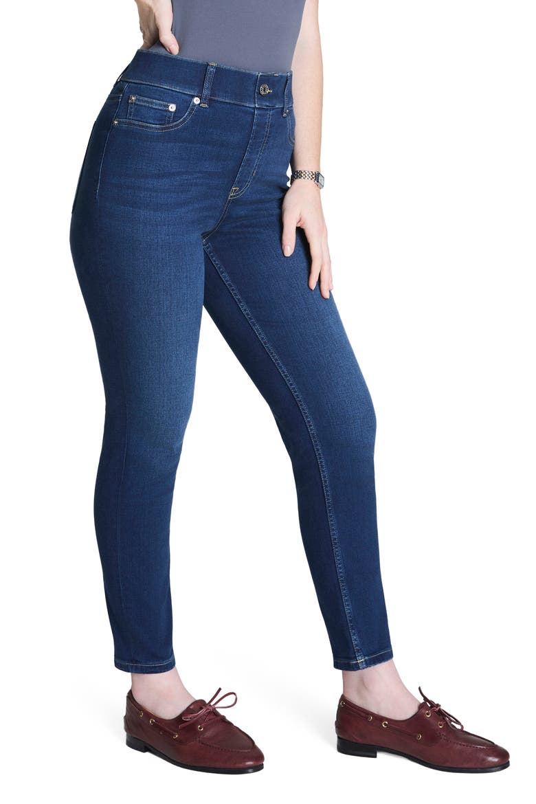 SPANXshape™ Pull-On Skinny Jeans 2.0, Alternate, color, PACIFIC WASH