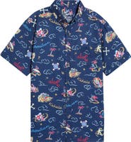 Kahala In4mation Short Sleeve Button-Down Shirt