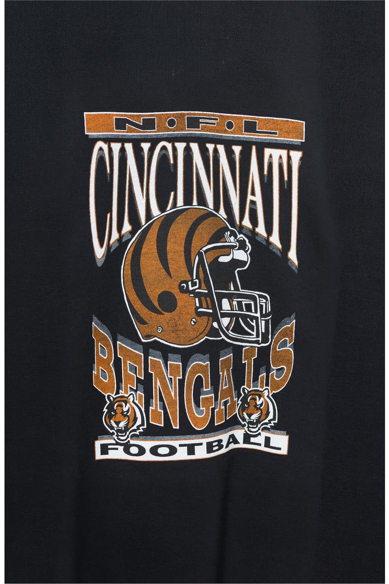 Cincinnati Bengals Cotton Blend Crewneck Sweatshirt, Alternate, color, BLACK