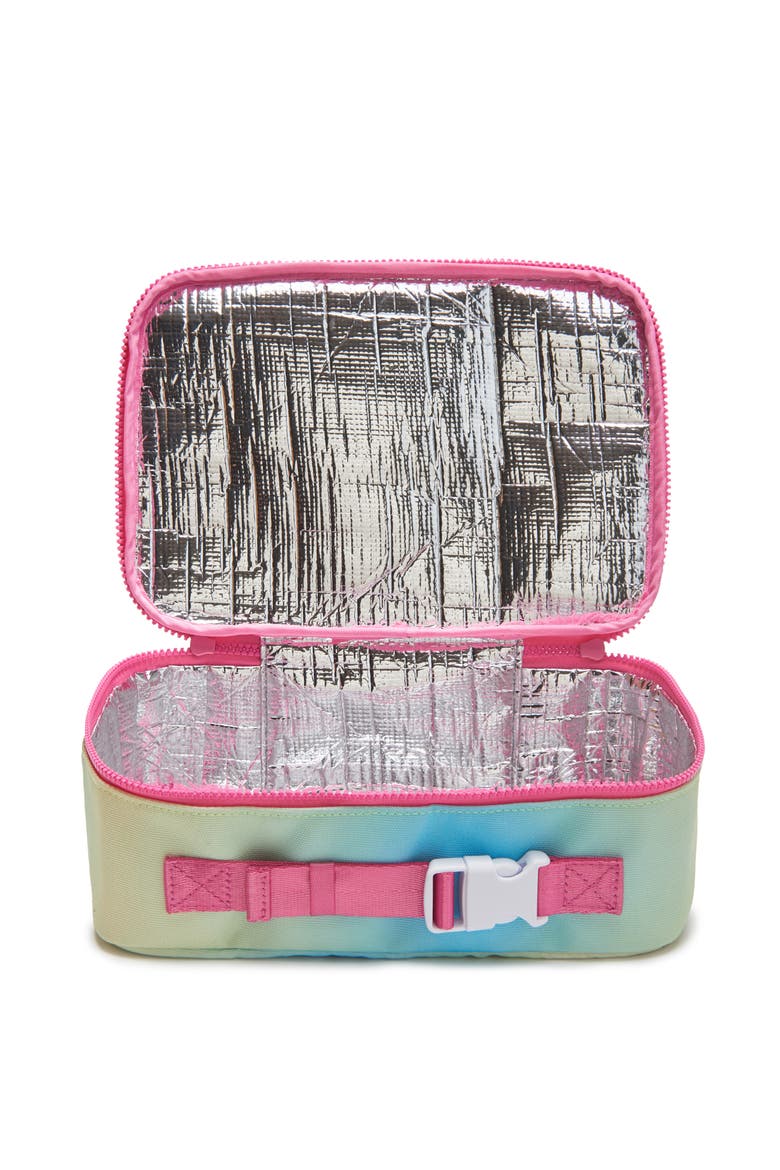Kids' Patched Lunchbox, Alternate, color, Pink Multi