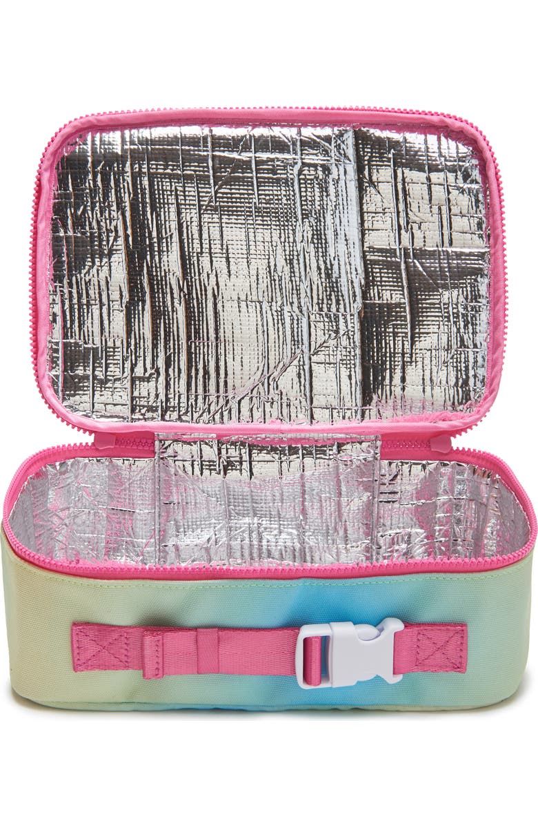 Little Chicken Kids' Patched Lunchbox, Alternate, color, Pink Multi