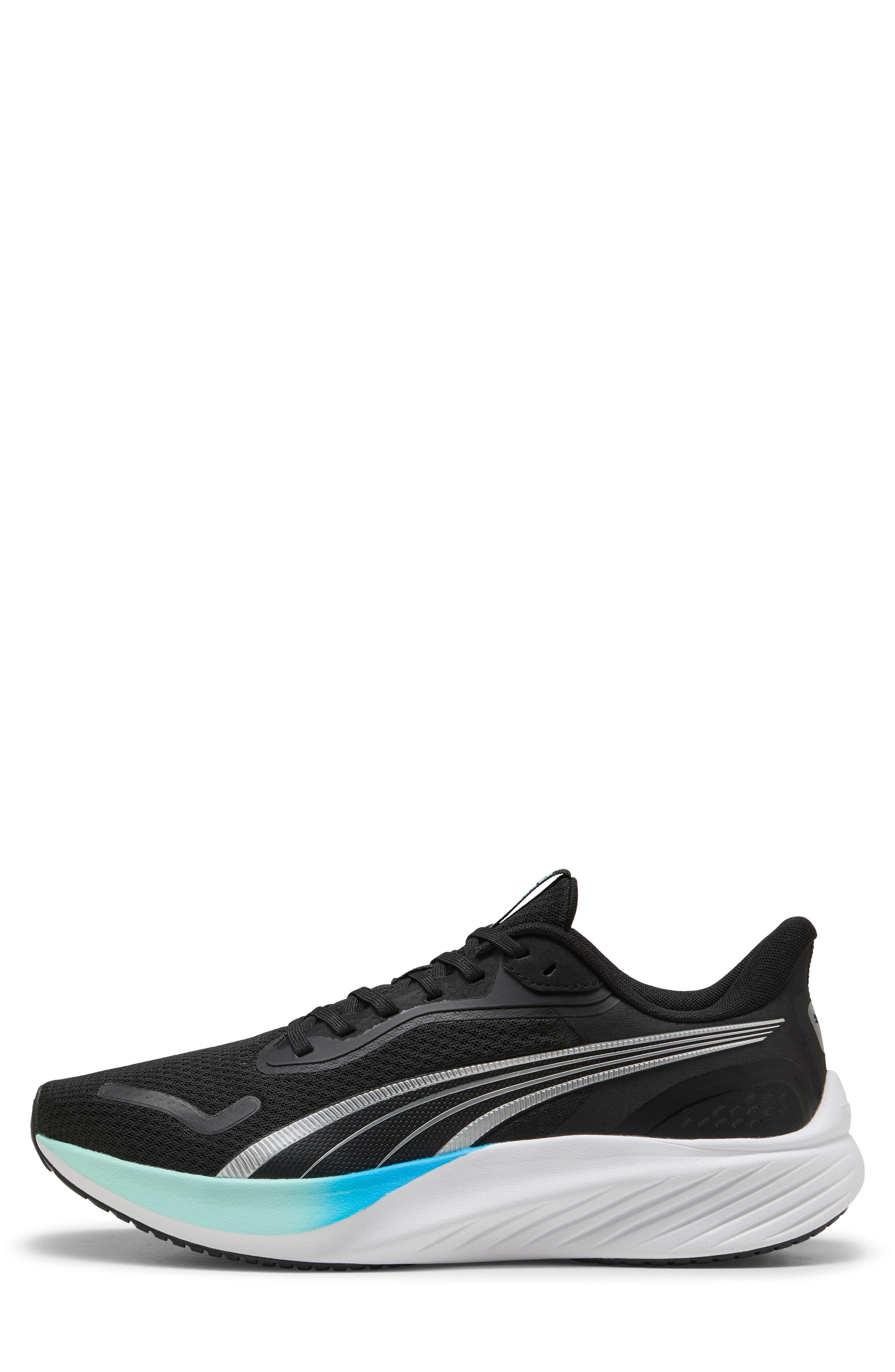 PUMA Pounce Lite Running Shoe, Alternate, color, Black