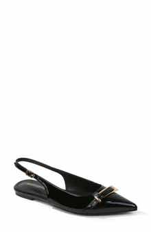 Chantal Pointed Toe Slingback Flat