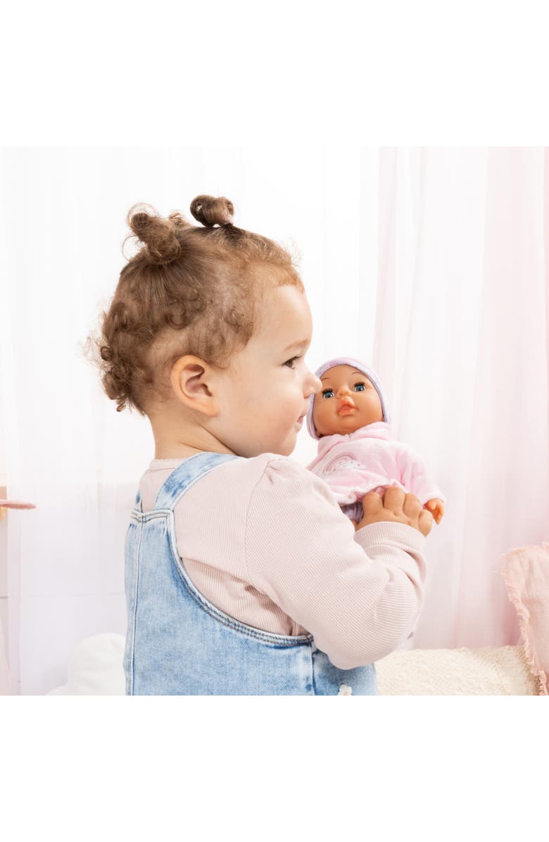 Bayer Design My First Baby, Pink & Rainbow Pajama Outfit, 11 Inch Soft Body Doll, Toddlers 10mo+, Alternate, color, Multicolored