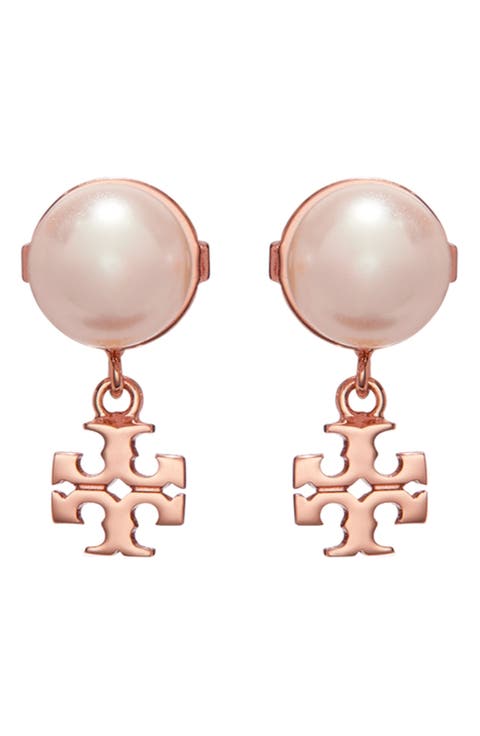 Moondance Faux Pearl Drop Earrings