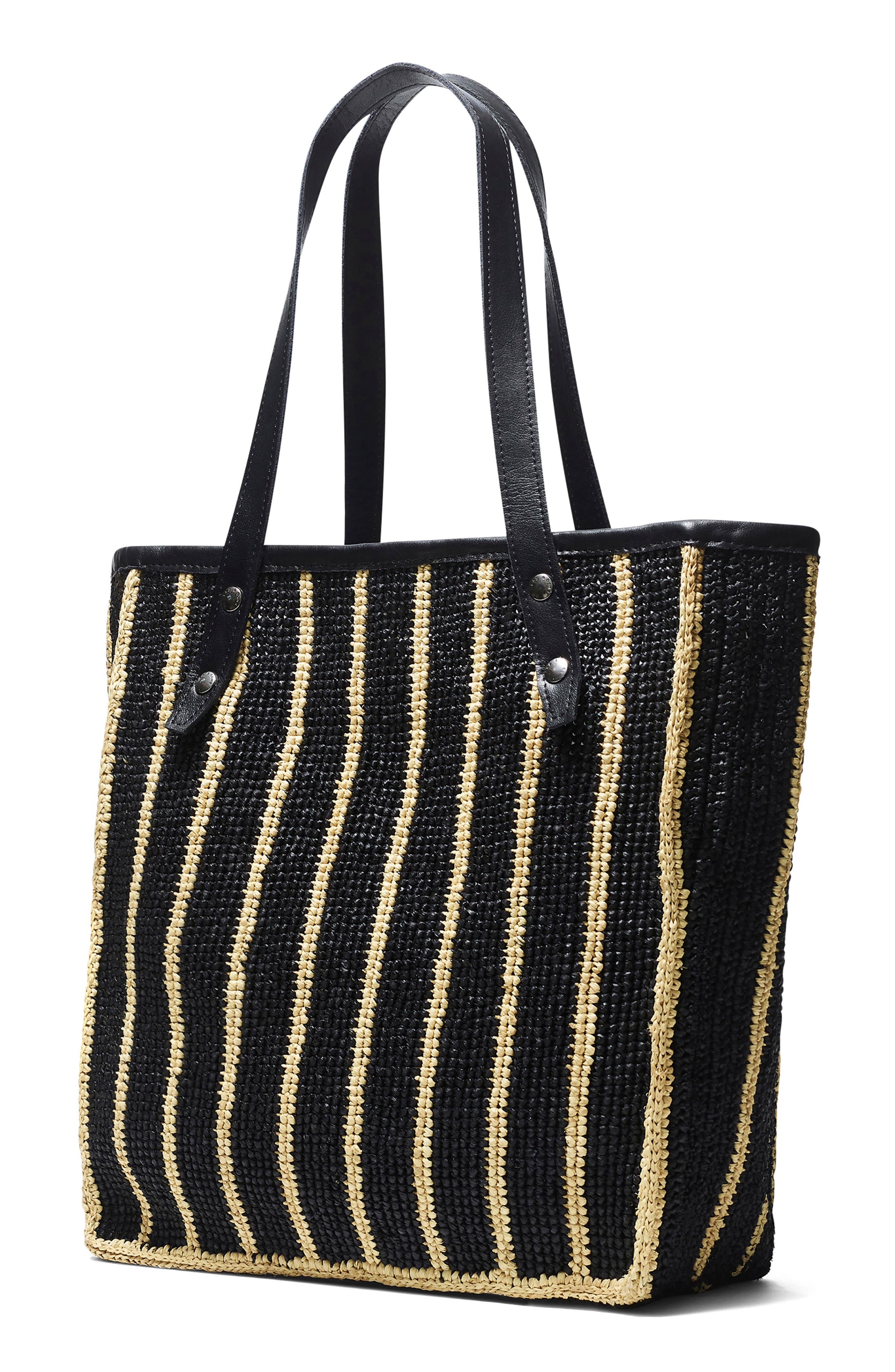 rag & bone Daily Straw Tote, Alternate, color, 