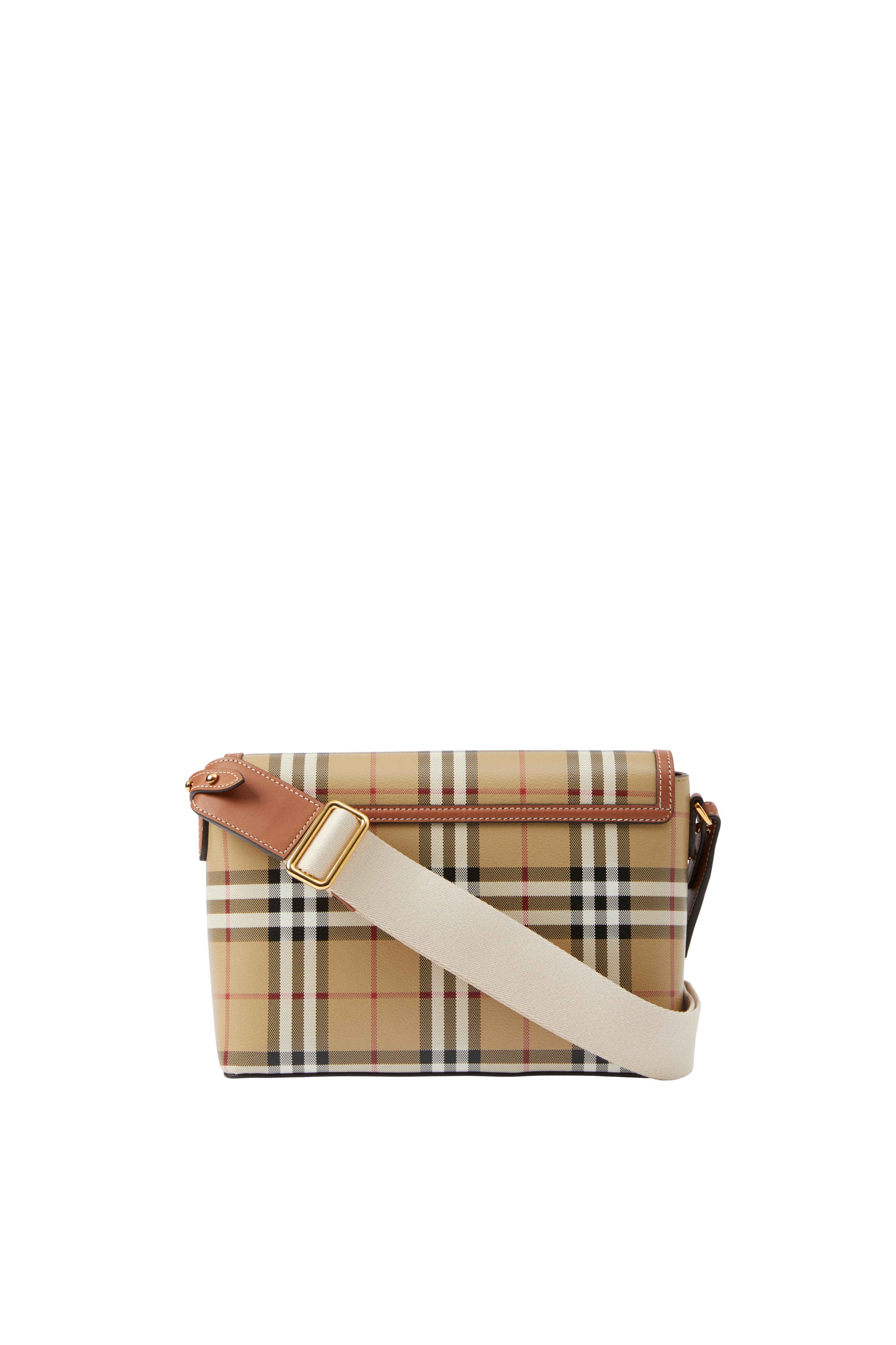Burberry Note Bag, Alternate, color, Archive Beige/Briar Brown