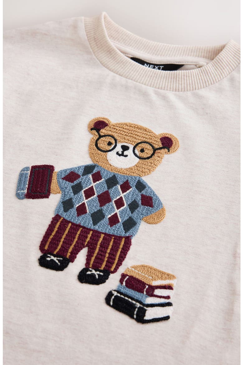 Kids' Bear Cotton Graphic T-Shirt, Alternate, color, NEUTRAL