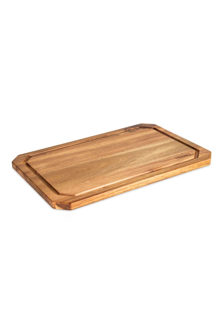 Acacia Wood Carving Board with Juice Groove, Alternate, color, NO COLOR