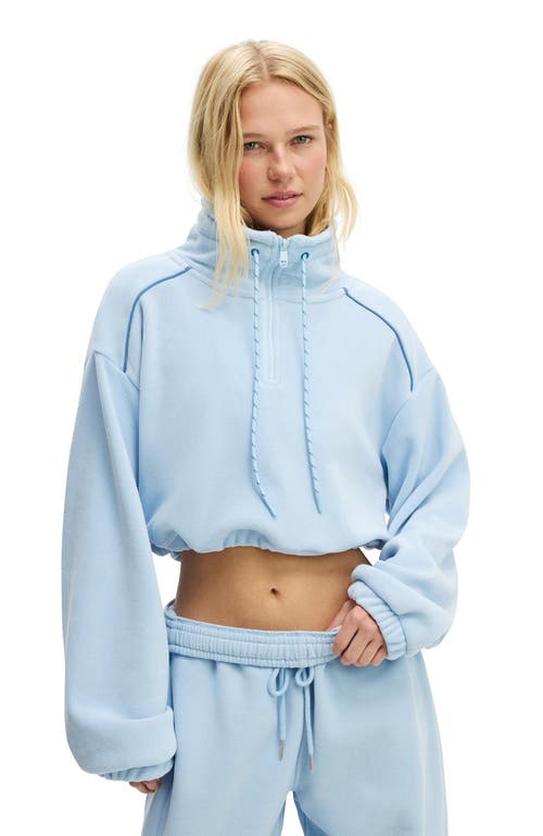 Cotton On Body Active Explorer Polar Fleece Half Zip Jumper In Blue