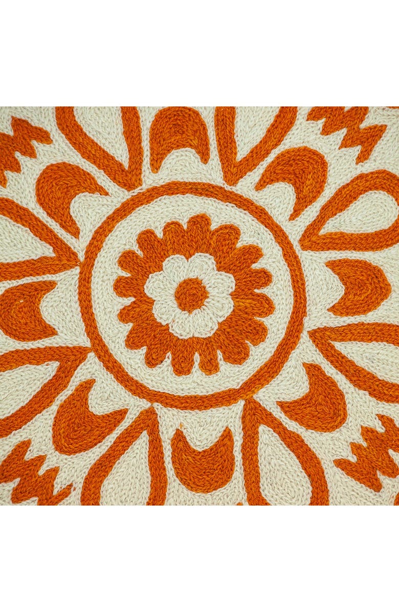 PARKLAND COLLECTION Menti Beige Throw Pillow, Alternate, color, 