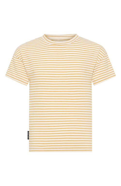 TINY TRIBE TINY TRIBE KIDS' STRIPE STRETCH COTTON T-SHIRT