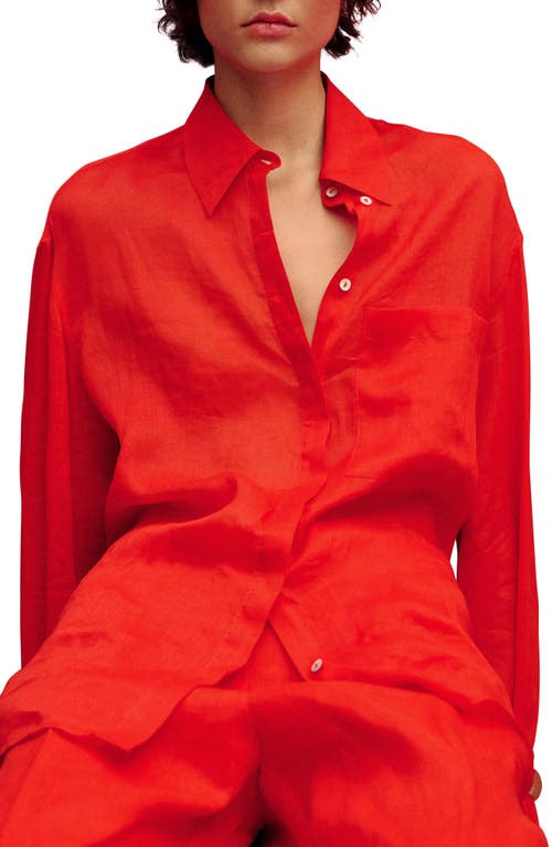 Shop Mango Chest Pocket Shirt