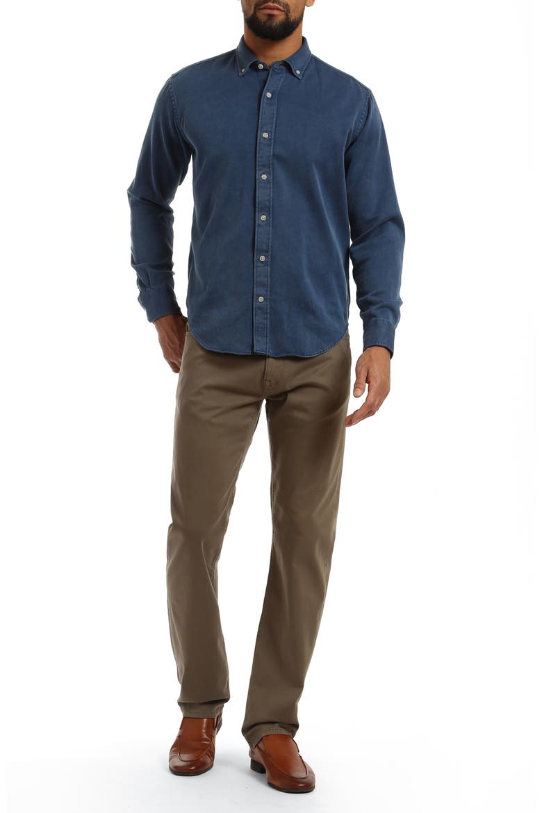 Charisma Relaxed Fit Stretch Five-Pocket Pants, Alternate, color, CANTEEN TWILL