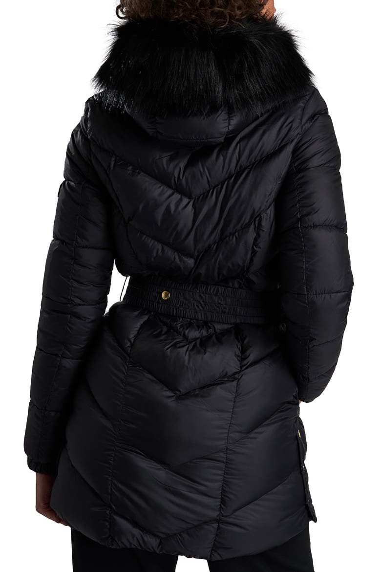 Highpoint Quilted Hooded Puffer Jacket, Alternate, color, BLACK/ BLACK