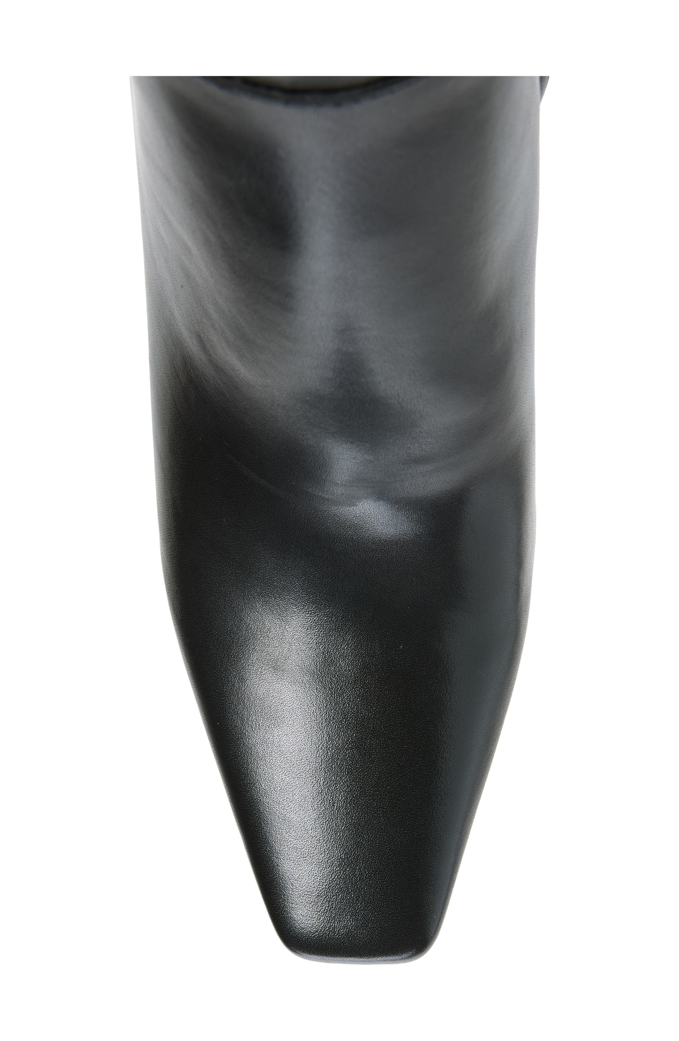 Bennidy Wide Calf Leather Knee High Boot, Alternate, color, BLACK