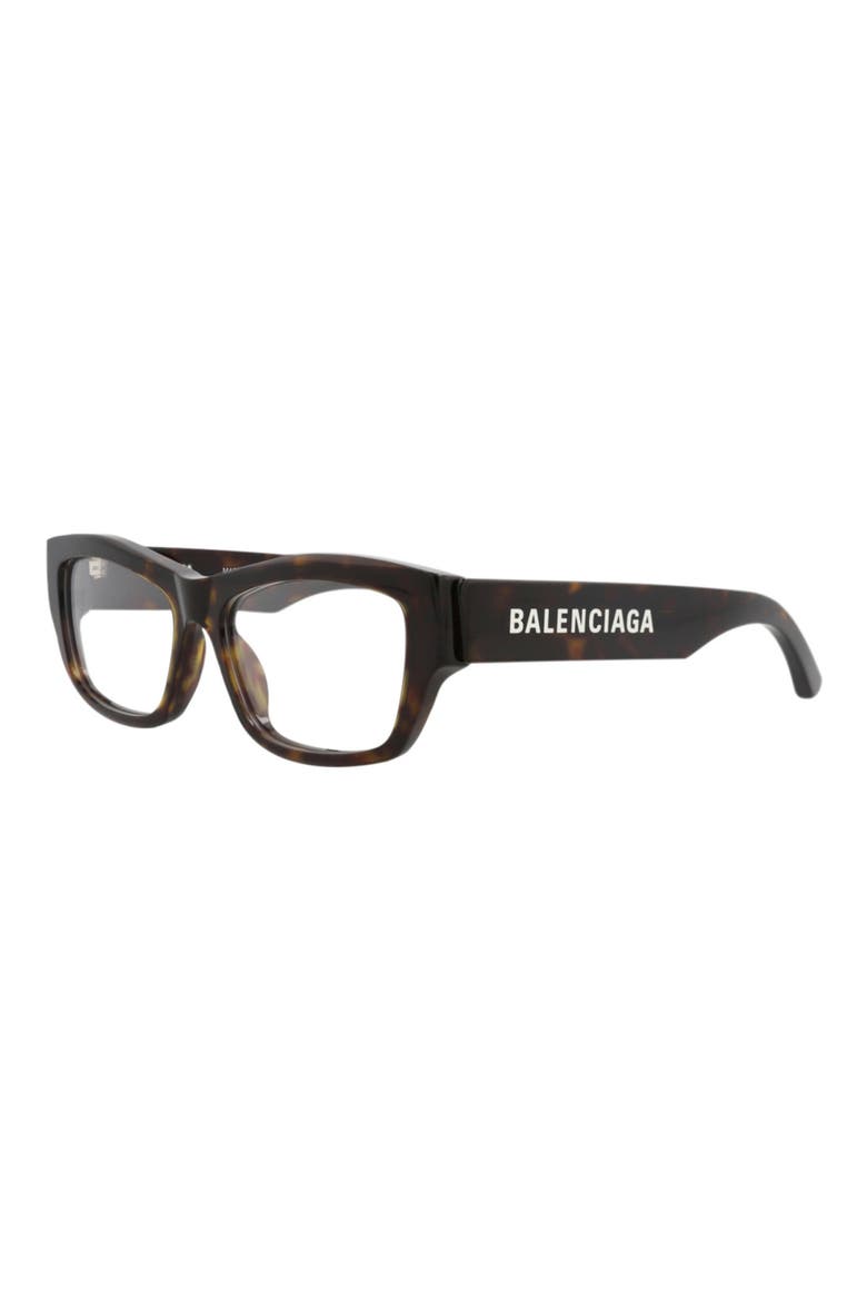 54mm Rectangular Optical Glasses, Alternate, color, HAVANA HAVANA TRANSPARENT