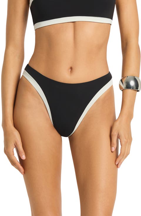 Fosca Reversible High Cut Bikini Briefs