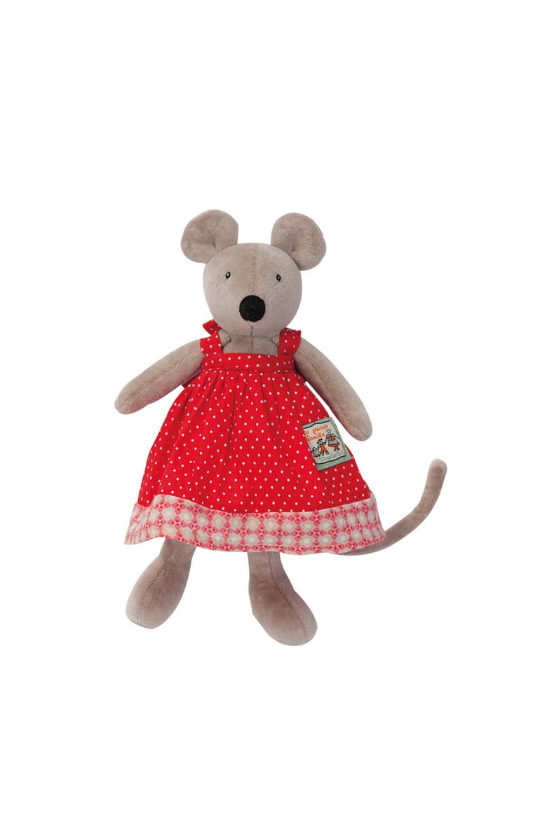 Moulin Roty Nini the mouse  Small  The Big Family, Main, color, Grey