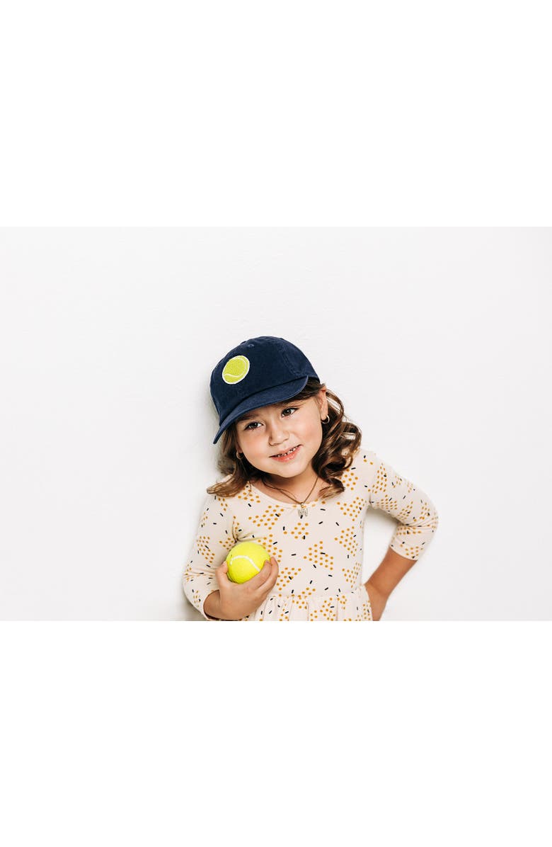 Rey To Z Terry Tennis Hat - Kids, Alternate, color, Navy