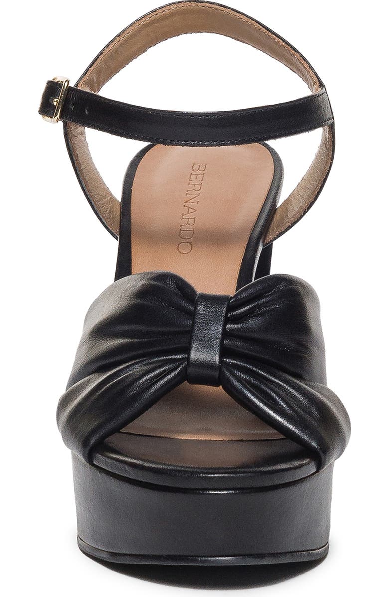 Bernardo Footwear Veronika Platform Sandal, Alternate, color, Black
