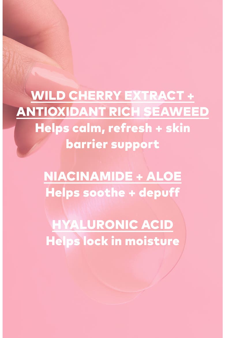 Calming Clouds Cherry Hydrogel Undereye Masks, Alternate, color, NONE