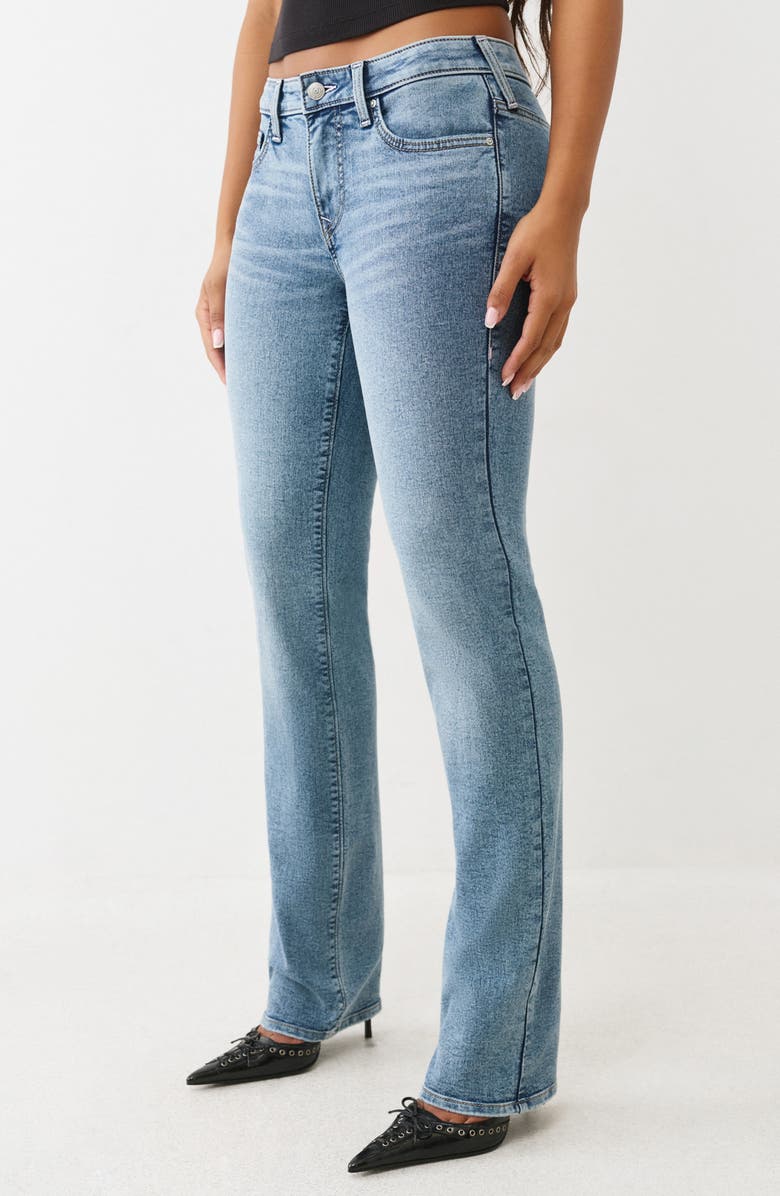 True Religion Billie Straight Leg Jeans, Alternate, color, Light Peppermint Wash