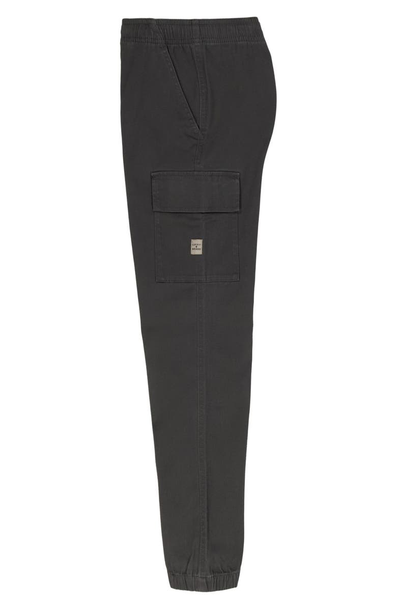 Lucky Brand Kids' Cargo Pocket Joggers, Alternate, color, Asphalt