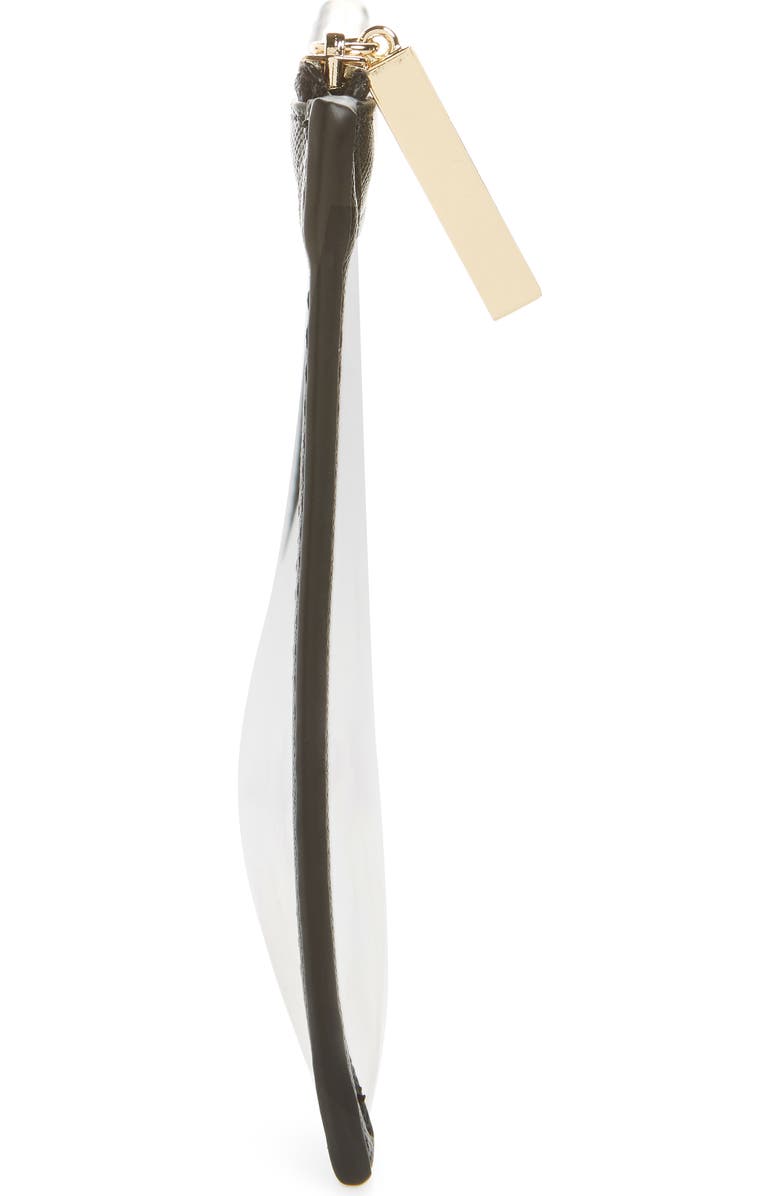 Truffle Mini Clarity Clutch, Alternate, color,