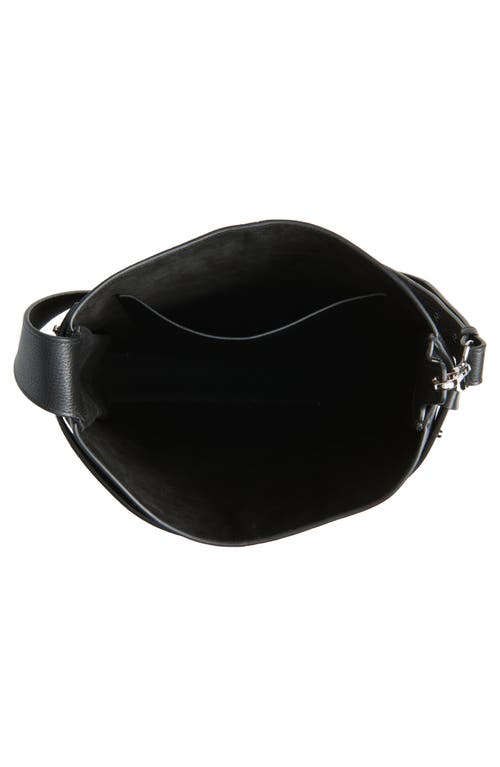 Givenchy Medium Grained Leather Belted Shoulder Bag In Black
