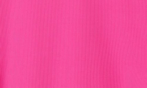 ANDY & EVAN ANDY & EVAN KIDS' RUCHED RIB LONG SLEEVE RASHGUARD