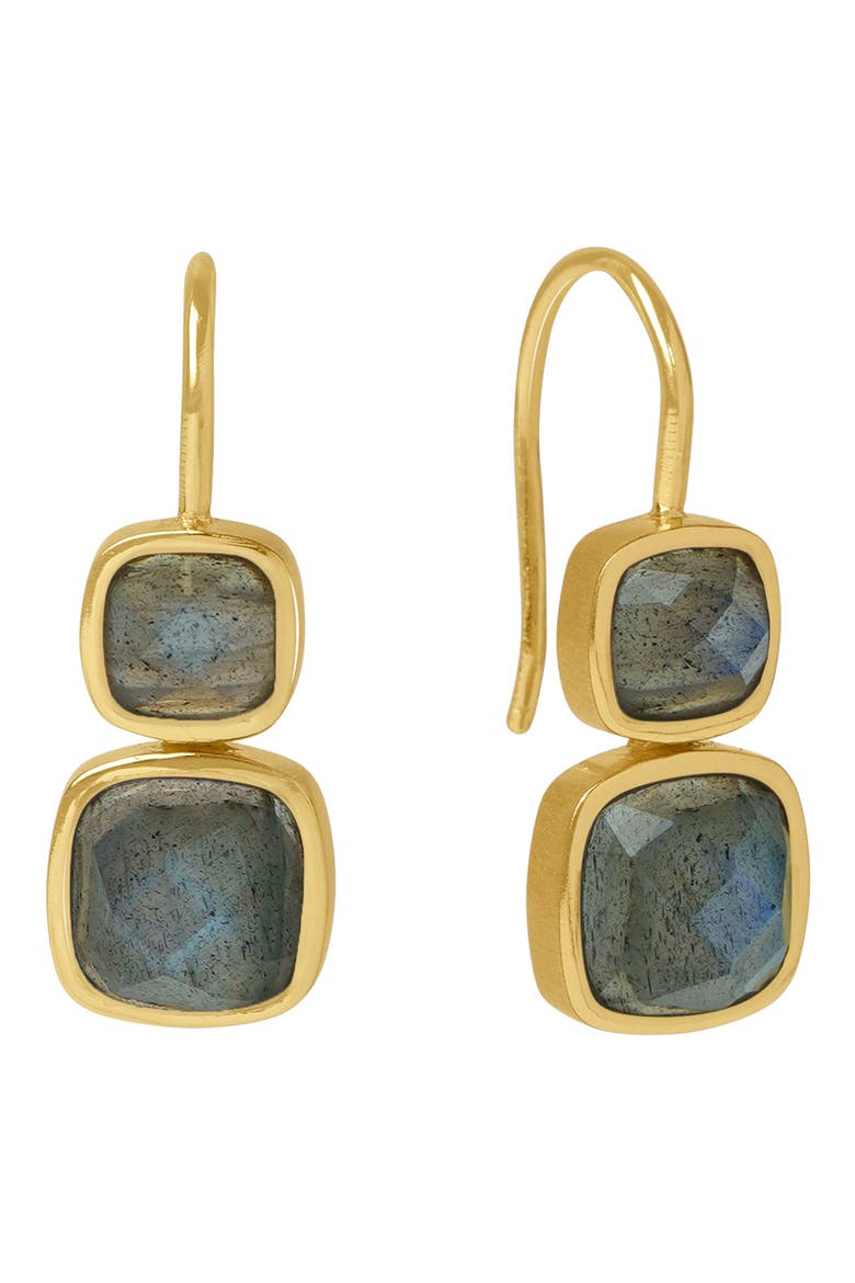 Monterey Droplet Earrings, Main, color, LABRADORITE