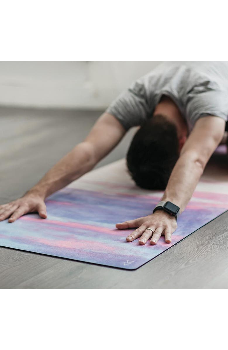 Yoga Design Lab Combo Yoga Mat 3.5mm- 2-in-1, Alternate, color, Breathe