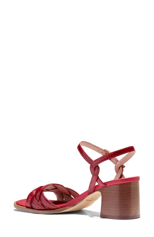 Cole Haan Ambrose Braid Ankle Strap Sandal