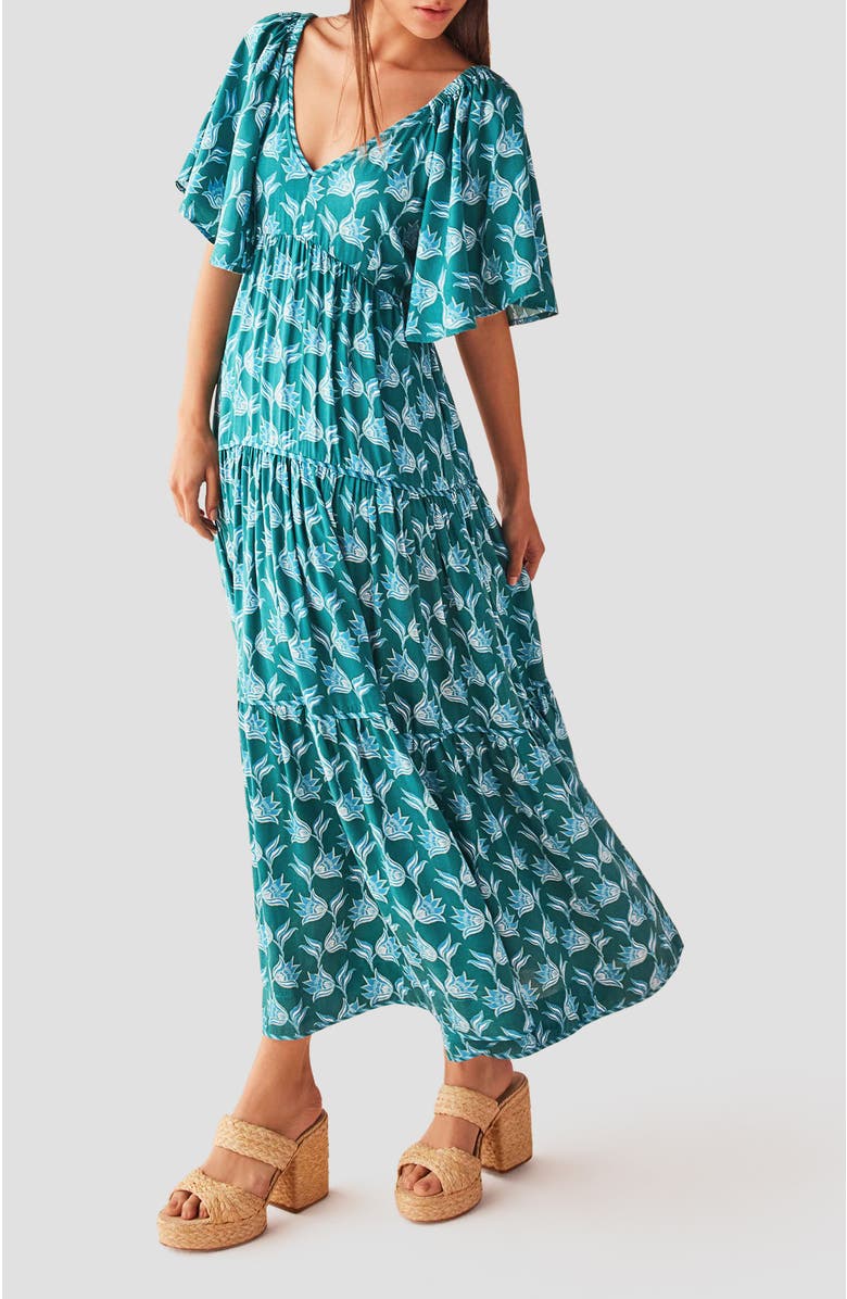 Omika Holis Maxi, Alternate, color, Nicobar Mantis