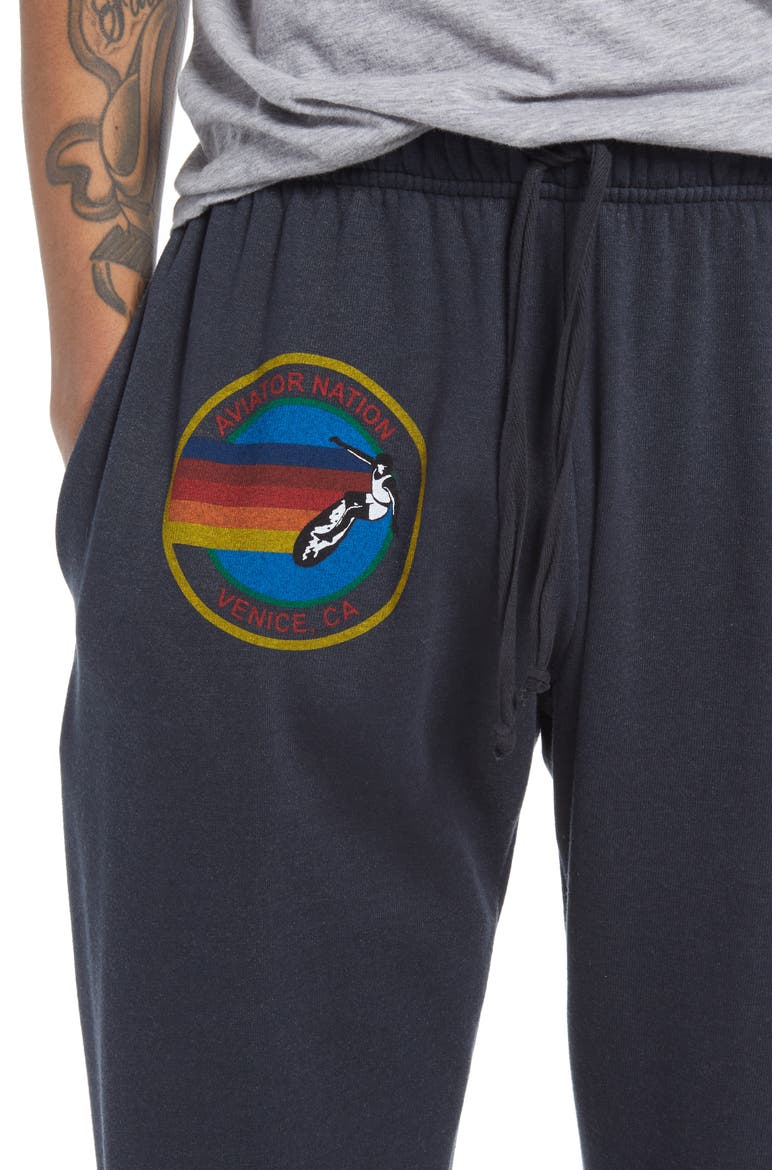 Men's Logo Graphic Joggers, Alternate, color, CHARCOAL